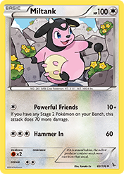 Miltank Flashfire Pokemon Card