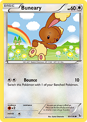 Buneary Flashfire Pokemon Card