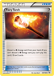 Fiery Torch Flashfire Pokemon Card