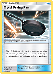 Metal Frying Pan Forbidden Light Pokemon Card