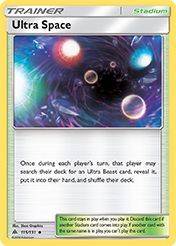 Ultra Space Forbidden Light Pokemon Card