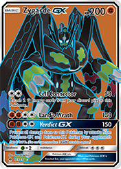 Zygarde-GX Forbidden Light Pokemon Card