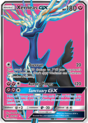 Xerneas-GX Forbidden Light Pokemon Card