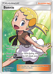 Bonnie Forbidden Light Pokemon Card