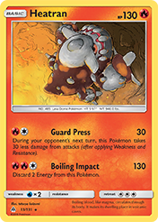 Heatran Forbidden Light Card List