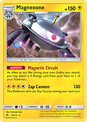 Magnezone Forbidden Light Pokemon Card