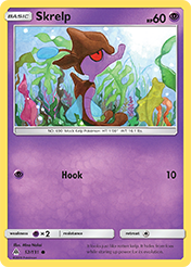 Skrelp Forbidden Light Pokemon Card