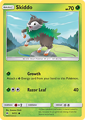 Skiddo Forbidden Light Card List