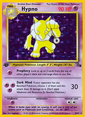 Hypno Fossil Card List