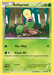 Bellsprout Furious Fists Pokemon Card