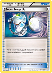 Super Scoop Up Furious Fists Pokemon Card