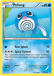 Poliwag Furious Fists Card List