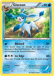 Glaceon Furious Fists Card List