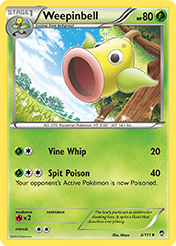 Weepinbell Furious Fists Card List