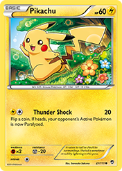 Pikachu Furious Fists Pokemon Card