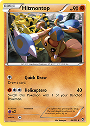 Hitmontop Furious Fists Pokemon Card