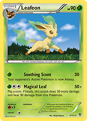 Leafeon Furious Fists Pokemon Card