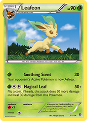 Leafeon Furious Fists Card List