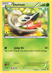 Shelmet Furious Fists Pokemon Card
