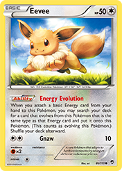 Eevee Furious Fists Pokemon Card
