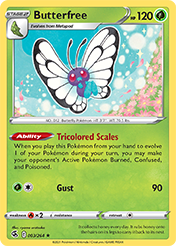 Butterfree Fusion Strike Card List