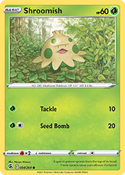 Shroomish Fusion Strike Pokemon Card