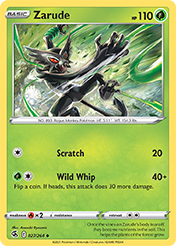 Zarude Fusion Strike Pokemon Card