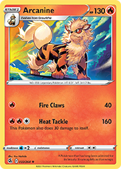 Arcanine Fusion Strike Pokemon Card
