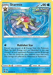 Starmie Fusion Strike Pokemon Card