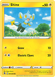 Shinx Fusion Strike Pokemon Card