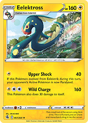 Eelektross Fusion Strike Pokemon Card