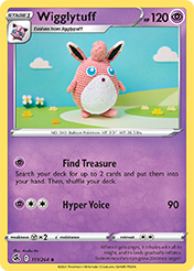 Wigglytuff Fusion Strike Pokemon Card