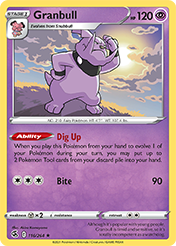 Granbull Fusion Strike Pokemon Card