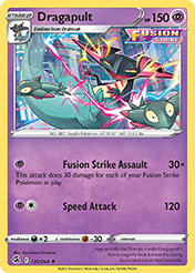 Dragapult Fusion Strike Pokemon Card