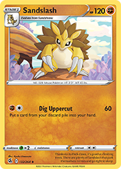 Sandslash Fusion Strike Pokemon Card