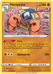 Hariyama Fusion Strike Pokemon Card