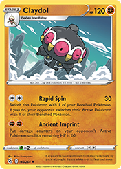 Claydol Fusion Strike Pokemon Card