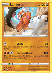 Landorus Fusion Strike Pokemon Card