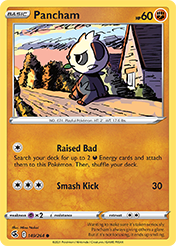 Pancham Fusion Strike Pokemon Card