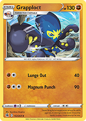 Grapploct Fusion Strike Pokemon Card