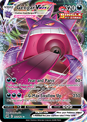Gengar VMAX Fusion Strike Pokemon Card