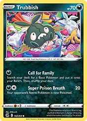 Trubbish Fusion Strike Pokemon Card
