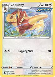Loopunny Fusion Strike Pokemon Card
