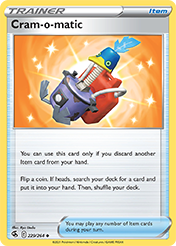 Cram-o-matic Fusion Strike Pokemon Card