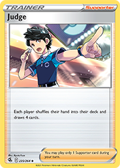 Judge Fusion Strike Pokemon Card