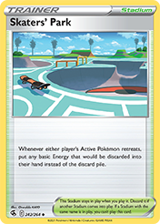 Skater's Park Fusion Strike Pokemon Card