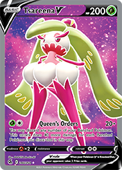 Tsareena V Fusion Strike Pokemon Card