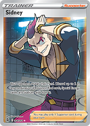 Sidney Fusion Strike Pokemon Card
