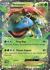 Venusaur-EX Generations Card List