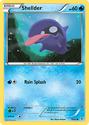 Shellder Generations Pokemon Card